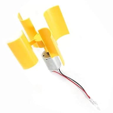 LHKJ Mini éolienne Verticale Turbines Générateur,Moteur De Générateur De Vent Éolienne DIY Modèle De Turbine