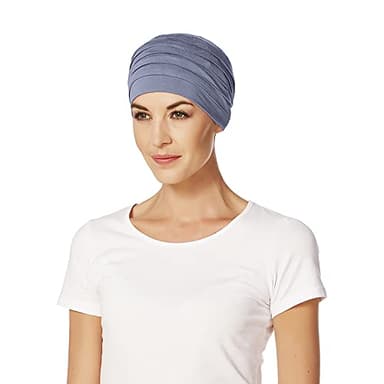 Christine Headwear Turban chimiothérapie Yoga en Fibres de Bambou (Lilas)