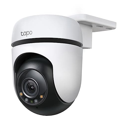 Tapo 2K Caméra Surveillance WiFi extérieur 360° C51A, Vision Nocturne Couleur, Détection de Personne et Suivi de Mouvement, Étanche IP65, Alarme sonore Personnalisable