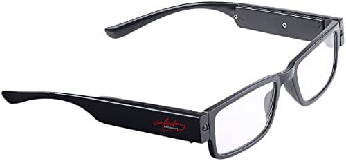 Lunettes de lecture à LED - Avec batterie - Dioptrie +2,0 [Pearl]