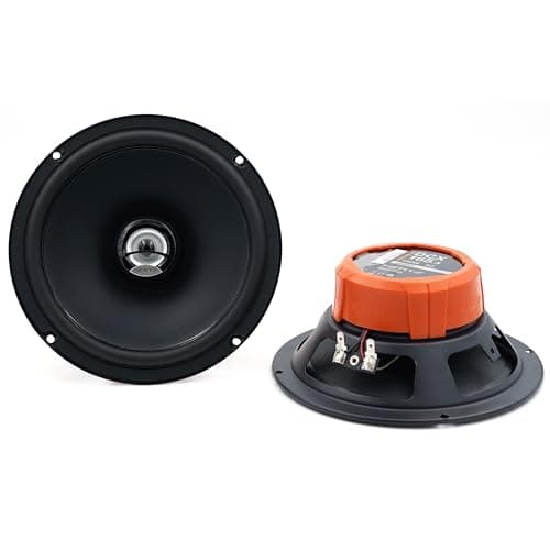 Hertz DCX 165 – Haut-parleurs coaxiaux 2 Voies 165 mm pour Voiture, 120W Max, Son Haute fidélité, Installation Facile