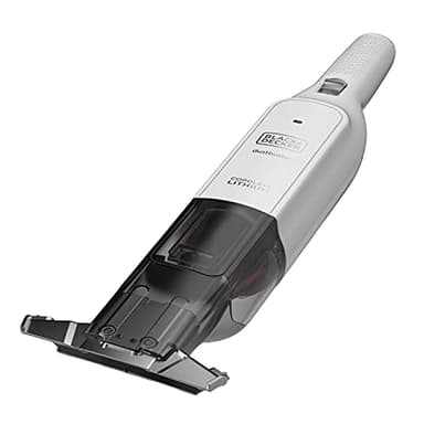 BLACK+DECKER Aspirateur à Main sans Fil Pelican Multifonction Batterie 12 V Bec Extra Large Rétractable 75 mm Double Filtration sans Sac Autonomie 11 Min HLVC315B11-QW