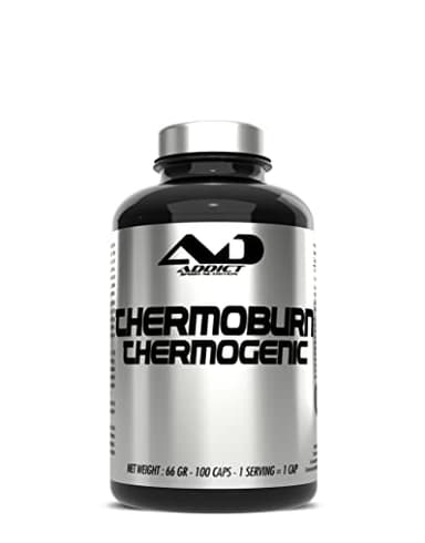 Thermoburn - Brûleur de Graisse Puissant - 100 Capsules - Complément Perte de Graisse Thermogénique - Brûle Graisse pour Énergie, Définition et Transformation Physique - Addict Sport Nutrition
