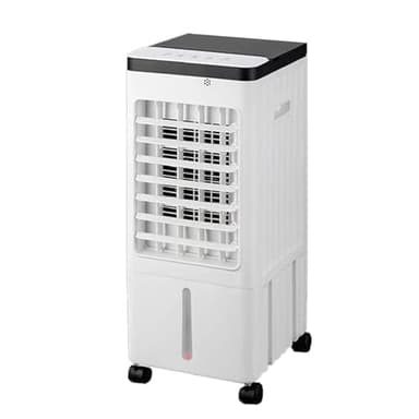 Rafraîchisseur d'air Silencieux,Climatiseur Mobile sans Évacuation 8L,Refroidissement,Ventilateur,Humidificateur,Purificateur,2 Pain De Glace,Mini Clim Portable