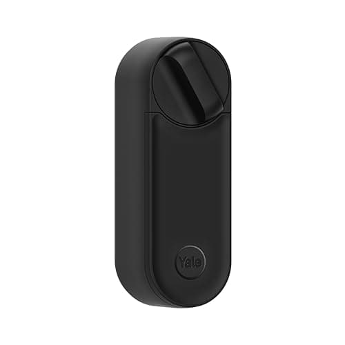 Yale Serrure connectée Linus L2 Noir, Serrure électronique qui transforme votre smartphone en clé, (Dé) verrouillage à distance via Wi-Fi ou MATTER, Alertes en temps réel, Partage d'accès aux invités