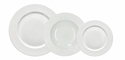 Tognana Golf Service d'assiettes 18 pièces en porcelaine GF070180000