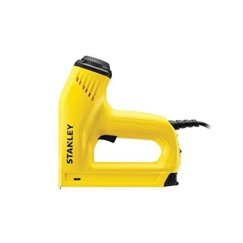 Stanley Agrafeuse/cloueuse électrique robuste 0-TRE550, JAUNE