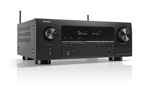 Denon AVR-S970H Amplificateur Home Cinéma 7.2 Canaux avec Dolby Atmos, DTS:X, HDMI 8K, Bluetooth, Wi-FI, AirPlay 2, HEOS Multiroom, Compatible Alexa - Noir