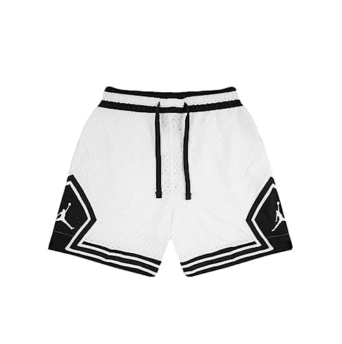 Nike Homme J Dmnd Shorts, White/Black/White/White, XL EU