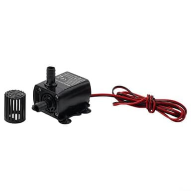 Mini pompe submersible sans balais DC 12 V 4,8 W, pompe centrifuge, 280 l/h, aquarium jardin, réservoir à poissons, fontaine à eau, buse de divertissement
