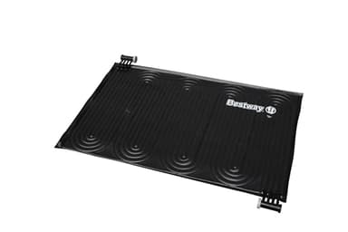 Bestway Chauffe-piscine solaire Flowclear pour systèmes de filtration, Clean Sun Powered Pool Pad, noir, 110 x 171 cm