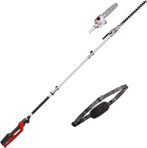 Einhell Taille-haies élagueuse télescopique GC-HC 90/2046 T (900 W, Longueur de Coupe de 41,2 cm pour Le Taille-haie et de 18 cm pour l’élagueuse, Manche Extensible Jusqu’à 2,60 m)