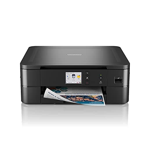 Brother DCP-J1140DW | Multifonction 3-en-1 Jet d'Encre Couleur | A4 | Wi-FI | Mini Essential, Noir, Entrée de gamme