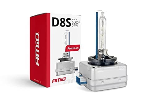 AMiO D8S Ampoule projecteur longue portée 25W 5000K feu de route Xénon 02395