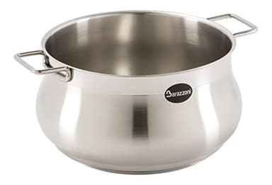 Barazzoni Casserole Ligne Tummy en Acier, 18/9 18 cm Acier