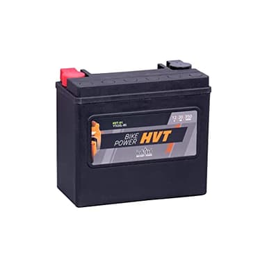 intAct - Bike-Power GEL-HVT-01, GHD20HL, Bike Gel Battery 12V 20Ah 350A (EN), Batterie au gel avec 30% de puissance de démarrage en plus pour scooter, moto, quad, tracteur de pelouse et bien plus
