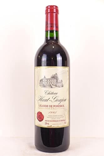 lalande de pomerol château haut-goujon rouge 1995 - bordeaux