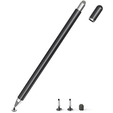 Stylet Tablette, 2 en 1 Stylet Tactile Pencil Compatible avec Toutes Les Tablettes et Smartphones, iPhone, iPad, Samsung, Lenovo, Surface, Huawei, Xiaomi, Android, iOS, etc.