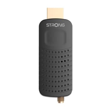 STRONG SRT82 Stick HDMI TNT Full HD -DVB-T2 - Compatible Hevc265 - Récepteur/Tuner TV avec Fonction Enregistreur (HDMI, péritel, USB, Dolby Digital Plus) - Noir