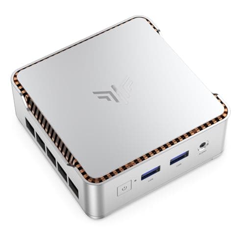 NiPoGi E2 Mini PC W-11 Pro, Ιntel Twin Lake N150(6 W TDP, jusqu'à 3,6 GHz), 16 Go DDR4 256 Go M.2 SSD Mini Ordinateur de Bureau, Double écran 4K, HDMI 2.0, DP, Double WiFi, Tour PC pour école/Bureau.