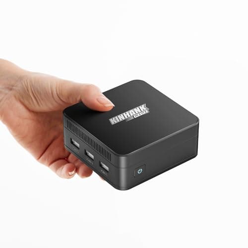 Mini PC Windows 11 Pro | Intel N100 | 16 Go LPDDR5 | 512 Go SSD M.2 | Faible consommation d’énergie | Supporte Triple Écran 4K, Double Ethernet 1000M, USB 3.0/WiFi 6/BT 5.2 pour Maison/Bureau/Jeux