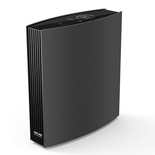 WAVLINK Routeur WiFi AC3200, 5Ghz jusqu'à 2167Mbps et 2.4Ghz 1000Mbps, 8x5dBi Antennes Intérieures,MU-MIMO, Dual-Cœur, USB3.0, 1x WAN & 3X LAN Gigabit 1000Mbps, Ecran LCD Tactile, Prix If Design