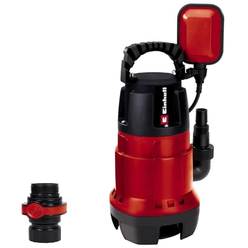 Einhell Pompe d'évacuation eaux chargées GH-DP 7835 (780W, 15700 Litre/h, Hauteur de refoulement max : 8 m, Profondeur d’immersion max : 7 m)