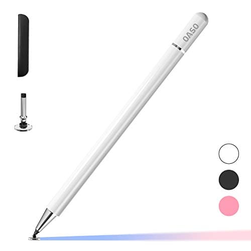 Stylet pour Tous Les écrans Tactiles, Universel Capacitif Stylo Crayon Style pour Apple iPad/Pro/Mini/Air/iPhone/Samsung/Galaxy/Tab A7&S7/Fire HD Tablette