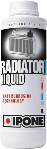 IPONE - Liquide de refroidissement Moto - Radiator Liquid - Protection Anti-Gel jusqu'à -38°C - Technologie Anti-corrosion - Elimine les dépôts - Prêt à l’emploi - Couleur Bleue - 1L