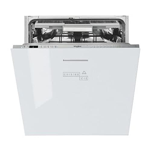 Cuisineandcie - FACADE LAVE VAISSELLE Tout intégrable Eco Blanc Brillant L 60 cm, Habillage de porte lave vaisselle EU avec commandes à l'intérieur