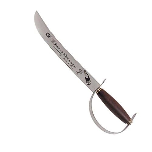 Sabre champagne, laiton, 43 cm