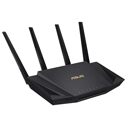 ASUS RT-AX58U V2 - Routeur WiFi 6 AX3000, Double Bande, ODMA, MU-MIMO, Client et Serveur VPN, Mode Point accès, Répéteur & Nœud Aimesh, Connexion mobile 4G et 5G