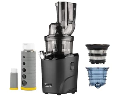 Kuvings - Extracteur de jus REVO830 + kit sorbet & smoothie + gourde de conservation de jus sous vide - Noir