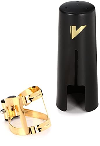 Vandoren LC57DP Masters M/O Ligature pour Saxophone Alto Finition Or