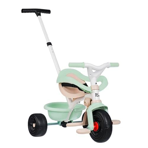 Smoby - Tricycle Be Fun Confort - Evolutif 3 en 1 - pour Les Enfants de 10 Mois à Plus de 3 Ans - 7600740420
