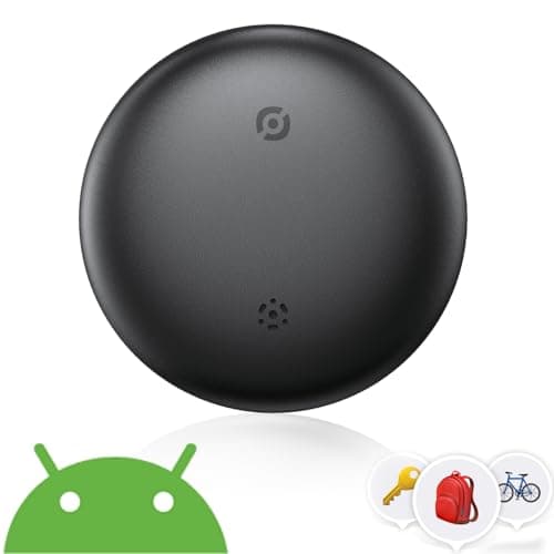 Tag Traceur Android,Android Smart Tracker Localisateur D’Objets Bluetooth Air Tag Compatible pour Android Fonctionne avec l’app Google Localiser (Uniquement Android) IP66 Imperméable