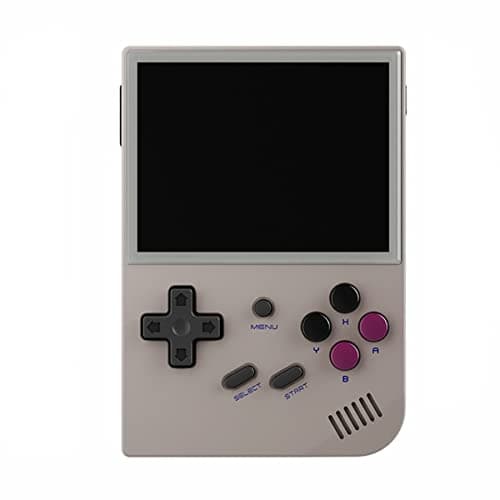 ANBERNIC RG35XX Console de Jeux Portable rétro, 20+ émulateurs pour PSP, PS1, GBA, etc. avec Plus de 5400 Jeux intégrés, Gris