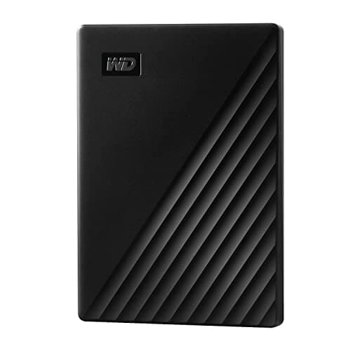 WD 4To My Passport Disque Dur Externe Portable, Parfait pour sauvegarde et stockage, Sauvegarde et protection par mot de passe, compatibilité avec PC, Xbox et PS4,