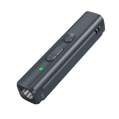 EHOTER Répulsif à Ultrasons pour Chien Dresseur De Chien Portable Dispositif De Conduite De Chien Rechargeable USB Dispositif Anti-aboiement avec Lanière à Indicateur LED