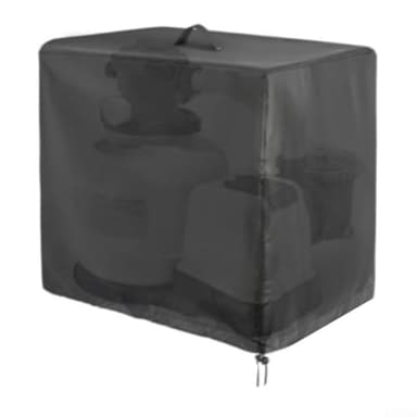 Housse de filtre à sable imperméable en tissu Oxford 420D pour pompe de piscine Intex transparente pour protection contre les éléments agressifs 55 x 50 x 62 cm