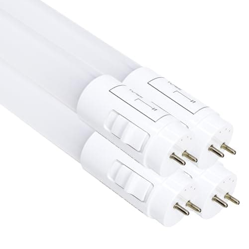 LED ATOMANT Lot de 4 Tube LED 120cm 18W, CCT (Sélecteur de Couleur Blanc Chaud, Neutre et Froid), 2200 Lumens, Starter LED inclu, T8 Standard