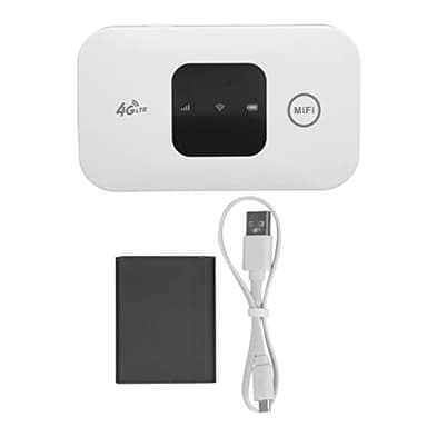 Routeur Mobile 4G LTE, Mini Boîte WiFi de Poche Haute Vitesse pour Intérieur/extérieur, Mini Boîte WiFi, jusqu'à 10 Utilisateurs