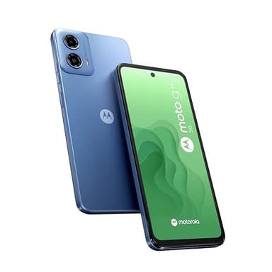 Motorola G34 5G 128 GB, smartphone débloqué, écran 6,5", double capteur 50 mp, batterie 5000 mAh, chargeur 20W et coque de proctection inclus, Ice Blue