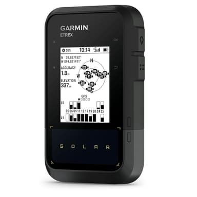 Garmin eTrex Solar – GPS de Navigation Solaire, Noir
