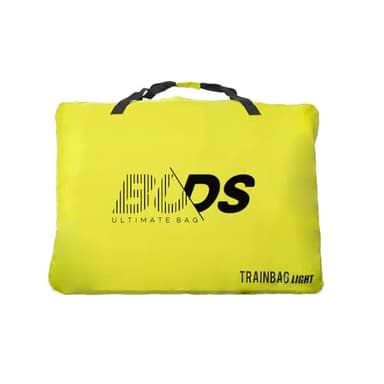 TRAINBag Light de Buds-Sports - Housse Vélo et VTT Spécial Train Europe - Standard SNCF 130x90 cm - Pour Voyager Avec Votre Vélo Ou VTT - Idéal Bikepacking et Cyclotourisme (Jaune)