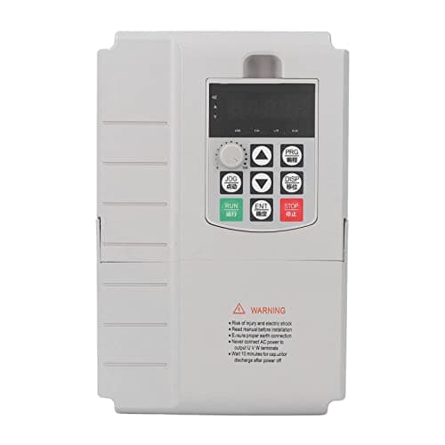 Onduleur à Usage Général 4KW 25A, Filtre Intégré, Contrôle PWM, Entrée Monophasée 220V, Sortie Triphasée 380V, pour Ventilateurs, Pompes, Compresseurs D'air