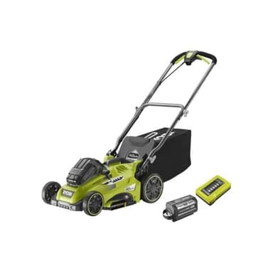 Tondeuse RYOBI 36V MaxPower - Coupe 40cm - 1 Batterie 6,0Ah - 1 Chargeur - RLM36X41H60PG