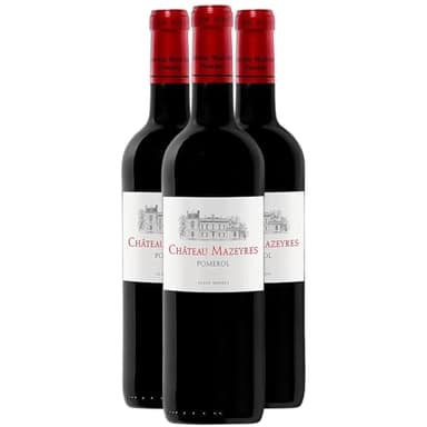 Château Mazeyres Pomerol - Rouge 2021 - Vin Rouge de Bordeaux (3x75cl) BIO