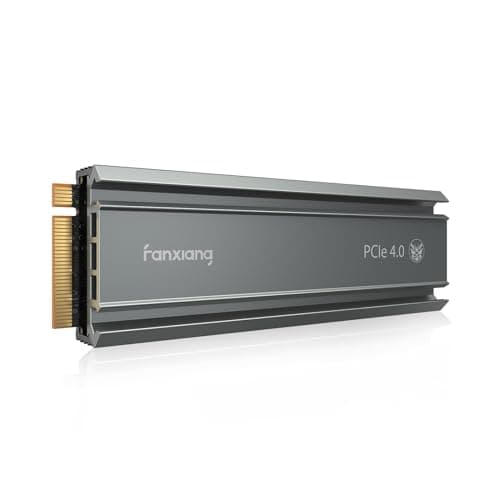 fanxiang S660 SSD 1To PCIe 4.0 NVMe SSD M.2 2280 Disque SSD Interne avec Dissipateur Thermique, Jusqu'à 5000 Mo/s, Cache SLC Dynamique, Parfaitement Compatible avec PS5
