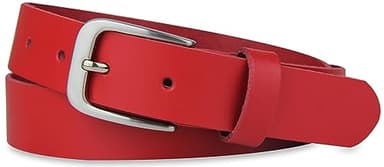 Frentree Ceinture en cuir MADE IN GERMANY, ceinture pour femmes et hommes, largeur 3 cm, plusieurs couleurs
